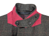 Marks & Spencer x Timothy Everest Abraham Moon Sport Coat 38R Olive Green Herringbone Yorkshire Wool Tweed