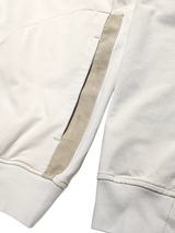 Corneliani Soft Jacket S/48 Bone Cream Suede Trim
