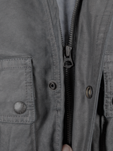 Ralph Lauren M65 Belted Jacket M Midnight Waxed Cotton