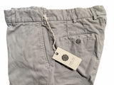 LBM 1911 Trousers 32 Stone grey Flat front Tailored fit Cotton/Elastane