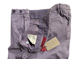 LBM 1911 Trousers 35 Lilac Twill Flat front Straight Leg Cotton