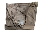 LBM 1911 Trousers 35/36 Beige Flat front Straight Leg Cotton