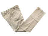 Marco Pescarolo Trousers 37/38 Beige Flat Front Cotton Microcord