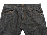 Zegna Couture XXX Jeans 34 Dark Charcoal Grey 5 pocket Cotton Denim