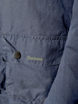 Barbour Coat XXL Midnight Retail Frazer Waxed Cotton