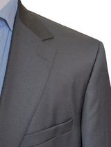 Artigiani x VBC Sport Coat Blazer 44R Black Wool Fresco