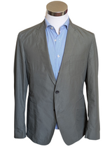 Hugo Boss Suit 40R Olive Green Cotton