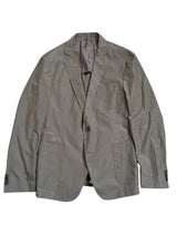 Hugo Boss Suit 40R Olive Green Cotton