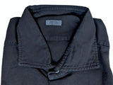 Barba Dandylife Shirt 17 Midnight Blue Garment Washed/Dyed Cotton