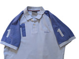 Hackett Polo Shirt M Sky Blue Cotton Pique
