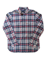 Polo Ralph Lauren Popover Shirt M White Multi Plaid Madras Cotton