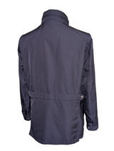 Hackett Technical Field Jacket M Navy Blue Velospeed Polyester