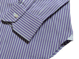 Mattabisch Shirt 16/41 Purple Striped Pure cotton