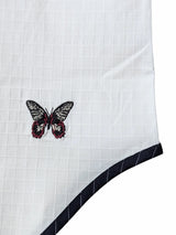 Christian Lacroix Rare Sample Shirt 16 White Textured Cotton