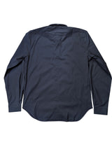 Christian Lacroix Rare Sample Shirt 16 Navy Blue Cotton