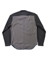 Christian Lacroix Rare Sample Shirt 16 Charcoal Microcheck Cotton