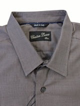 Christian Lacroix Rare Sample Shirt 16 Grey Cotton