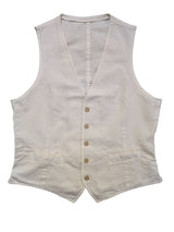 LBM 1911 Vest L/52 Ivory Cotton/Linen