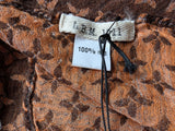 LBM 1911 Scarf Brown Japanese Stars Modal