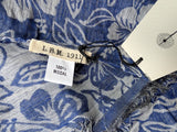 LBM 1911 Scarf Soft Blue Florals Modal
