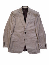 Pal Zileri Sport Coat 38R Mushroom 2-button Pure Silk