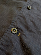 Corneliani Shirt 16/41 Black Cotton One-Piece Collar