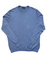 Hackett Sweater L Blue Wool/Silk
