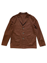 Oscar Jacobson x Piacenza Hector Shacket/Jacket L Copper Wool