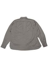 Thom Sweeney Popover Polo Shirt XXL Grey Cotton Pique