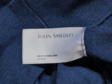 John Smedley Sweater M Dark Royal Blue Merino Wool