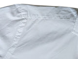 Pino Borriello Shirt 15.75 White Wide Spread Collar Pure Cotton