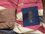 Hackett Rally Field Jacket M Light Brown Waxed England