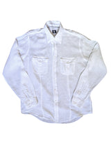 Strellson Safari Shirt L White Pure Linen
