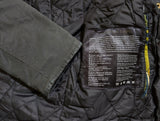 Barbour x William Morris Ladies Waxed Jacket S/M 6 US Blue Cotton RARE!