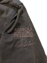 Barbour Steve McQueen Jacket Boys XS Chico Waxed Cotton