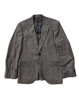 Hugo Boss Sport Coat 38R Brown Melange Wool/Silk Blend