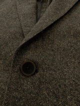 Hugo Boss Sport Coat 38R Brown Melange Wool/Silk Blend
