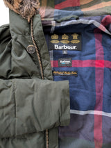 Barbour Coat Boys XL Jungle Green FibreDown Polyester