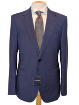 Benjamin Suit Blue Microcheck 2-Button REDA Wool
