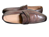 Kiton Napoli Penny Loafers UK 6.5 Leather