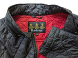 Barbour Jacket M Black Flyweight Chelsea Padded Quilt Polyester