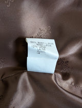 Piacenza Women's Coat XL Brown Baby Llama & Mink