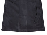 Vintage Van Kollem Belted Balmacaan Raglan DB Coat 42R Navy Heavy Wool/Cashmere