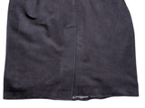 Vintage Van Kollem Belted Balmacaan Raglan DB Coat 42R Navy Heavy Wool/Cashmere