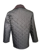 Barbour Jacket S/M Dark Jungle Green Liddesdale Padded Quilt Polyamide