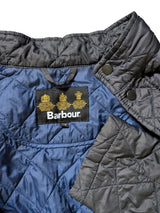Barbour Jacket XS/S Soft Navy Flyweight Chelsea Padded Quilt Polyester
