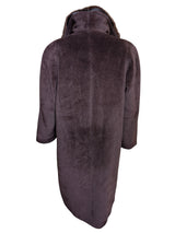 Piacenza Women's Coat XL Brown Baby Llama & Mink