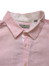 Canali Sport Shirt XXXL Pink Linen