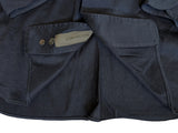 Corneliani Sport Shirt 40/M Navy Blue Cotton Jersey One-Piece Collar