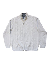 Gant Zip Cardigan Sweater/Jacket L Wool/Cashmere Italy